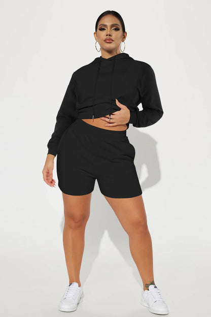 HOODIE 2 PIECE SHORTS SET