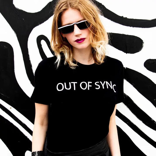 Out Of Sync Logo Tee