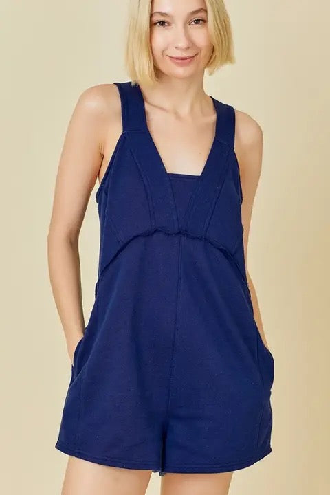 FRENCH TERRY ROMPER